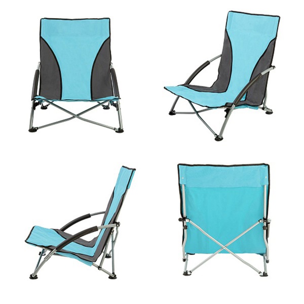 Стул складной Green Glade M6180 синий/чёрный