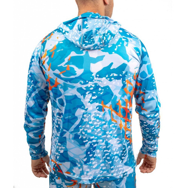 Джерси Graff 964-CL-2 c капюшоном синий