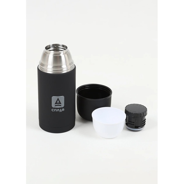 Термос Сплав SBM черный, 0.75 л
