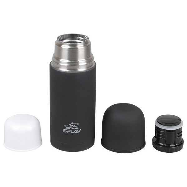 Термос Сплав SBM черный, 1 л