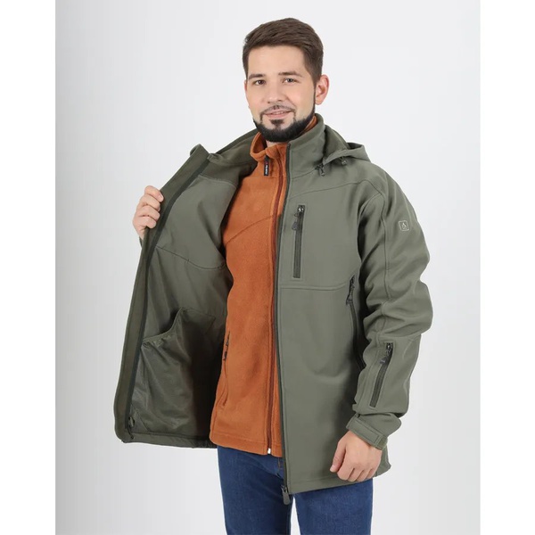 Куртка Сплав SoftShell Diamond Protector (модель 2) олива