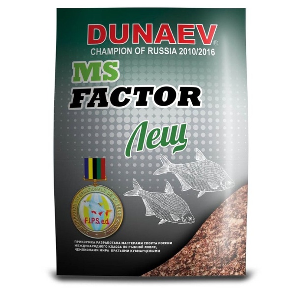 Прикормка Dunaev MS Factor 1 кг Лещ