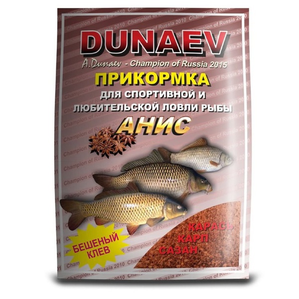 Прикормка Dunaev Классика 0,9 кг Карп Анис