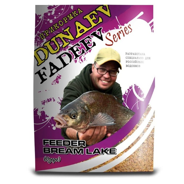 Прикормка Dunaev Fadeev 1 кг Feeder Bream Lake