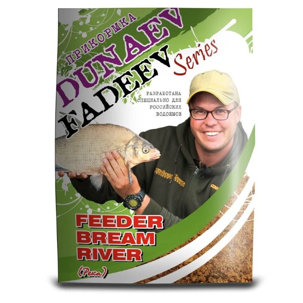 Прикормка Dunaev Fadeev 1 кг Feeder Bream River