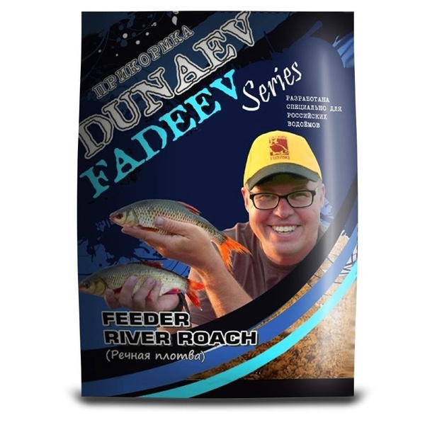 Прикормка Dunaev Fadeev 1 кг Feeder River Roach