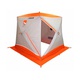 Палатка для зимней рыбалки Пингвин Призма Brand New (2-сл) (каркас композит) бело-оранжевый. Фото 1