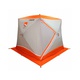 Палатка для зимней рыбалки Пингвин Призма Brand New (2-сл) (каркас композит) бело-оранжевый. Фото 3