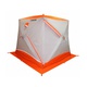 Палатка для зимней рыбалки Пингвин Призма Brand New (2-сл) (каркас композит) бело-оранжевый. Фото 4