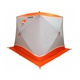 Палатка для зимней рыбалки Пингвин Призма Brand New (2-сл) (каркас композит) бело-оранжевый. Фото 6