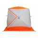 Палатка для зимней рыбалки Пингвин Призма Brand New (2-сл) (каркас композит) бело-оранжевый. Фото 8
