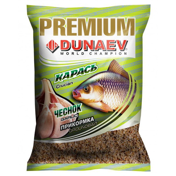 Прикормка Dunaev Premium 1 кг Карась Чеснок