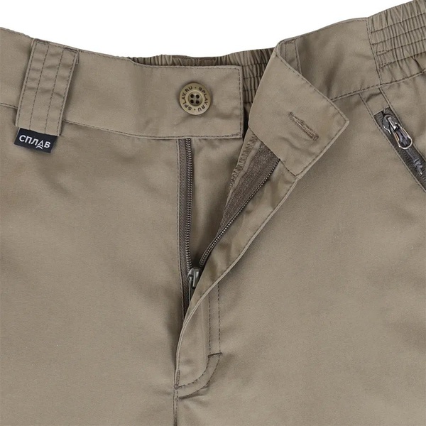 Брюки маршрутные Сплав Course оливково-коричневый