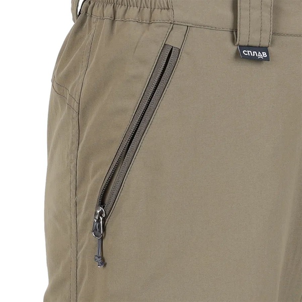Брюки маршрутные Сплав Course оливково-коричневый