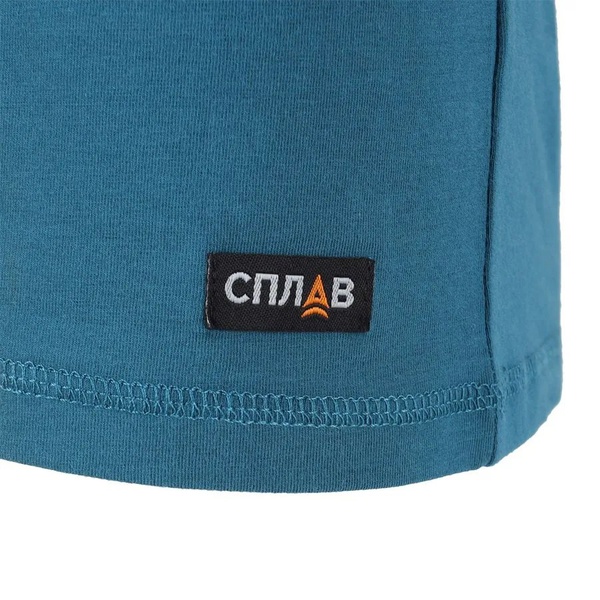 Футболка Сплав stretch бирюзовый