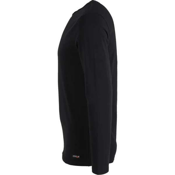 Футболка L/S Сплав stretch черный