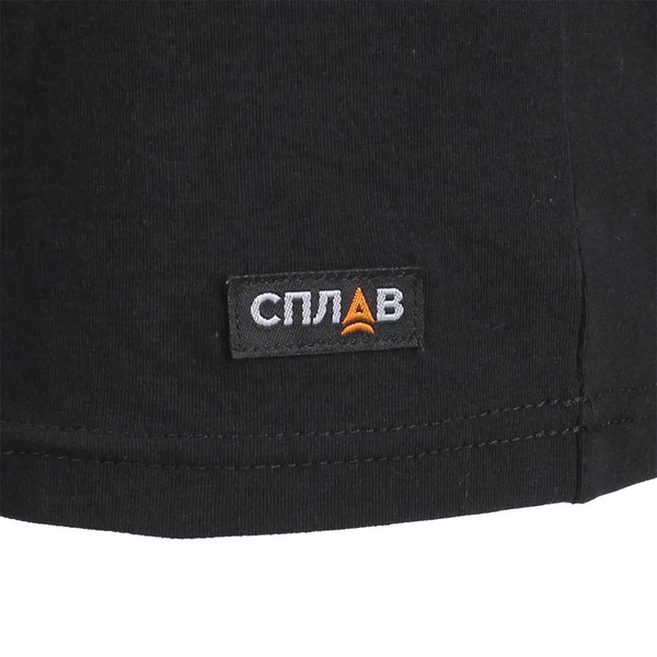 Футболка L/S Сплав stretch черный