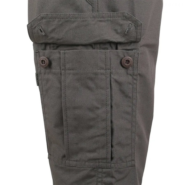 Шорты Сплав Тропик серо-оливковый