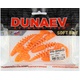Приманка Dunaev DS Shad (250) морковный, блёстки чёрные, 750 мм, 6 шт.. Фото 1