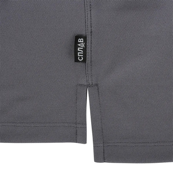 Поло тактическое Сплав Аргон серый