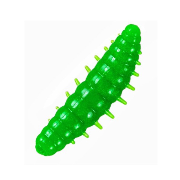 Приманка Dunaev DT Noa Larva (401) зелёный, 30 мм, 7 шт.