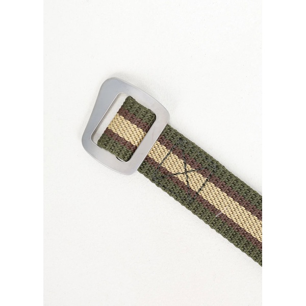 Ремень Сплав Simple (30 мм) трехцветный с серой пряжкой