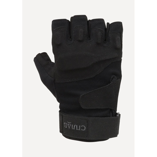 Полуперчатки Сплав Force черный