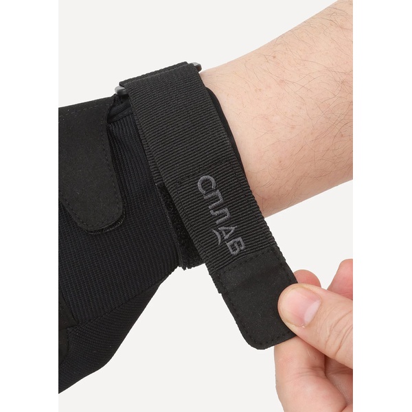 Полуперчатки Сплав Force черный