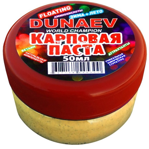 Паста Dunaev 50 мл Карп Банан