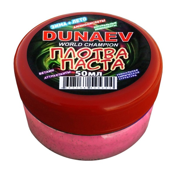 Паста Dunaev 50 мл Плотва Мотыль