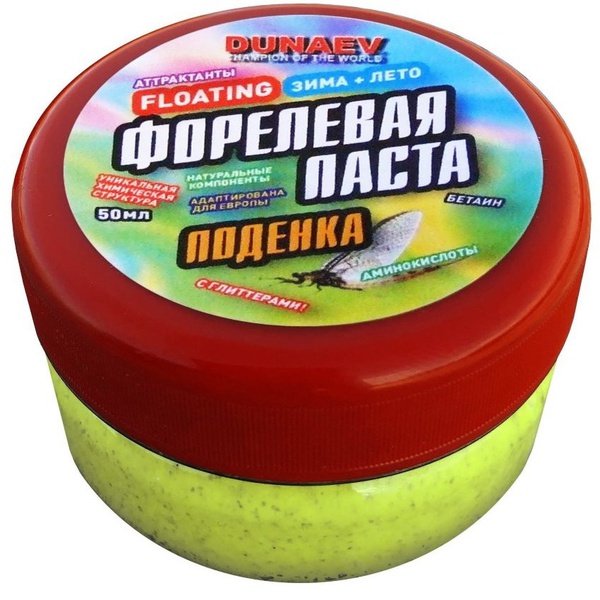 Паста Dunaev 50 мл Форель Поденка Лайм