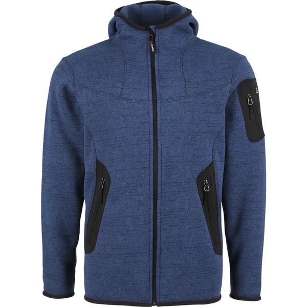 Куртка Сплав Polartec Thermal Pro (меланж, с капюшоном) синий