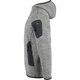 Куртка Сплав Polartec Thermal Pro (меланж, с капюшоном) светло-серый. Фото 3