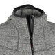 Куртка Сплав Polartec Thermal Pro (меланж, с капюшоном) светло-серый. Фото 4
