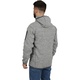 Куртка Сплав Polartec Thermal Pro (меланж, с капюшоном) светло-серый. Фото 9
