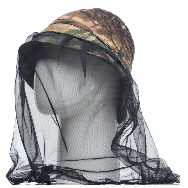 Панама-накомарник Huntsman Трансформер (тк. смесовая) Светлый лес