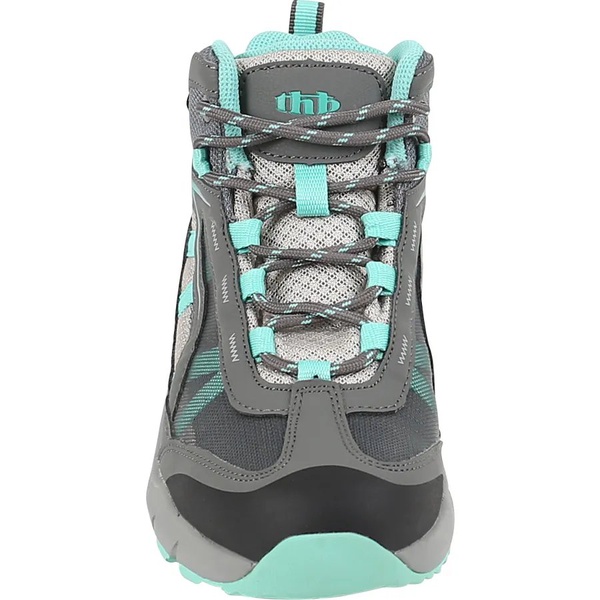 Ботинки женские трекинговые THB Giona серый/ментол