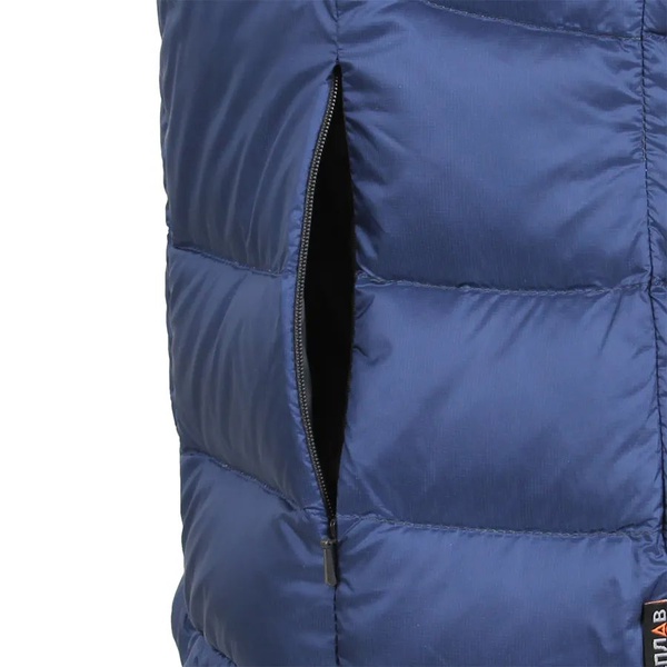 Жилет женский пуховый Сплав Ride синий