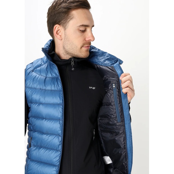 Жилет пуховый Сплав Чимган синий