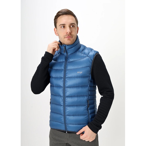Жилет пуховый Сплав Чимган синий