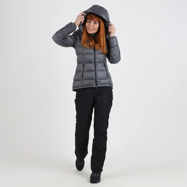 Куртка женская Сплав Wanda (пух) серый
