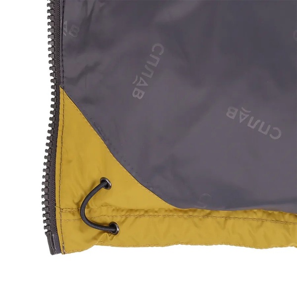 Пуховик Сплав Michigan т.серый/желтый