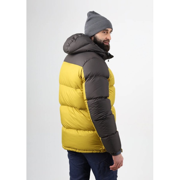 Пуховик Сплав Michigan т.серый/желтый