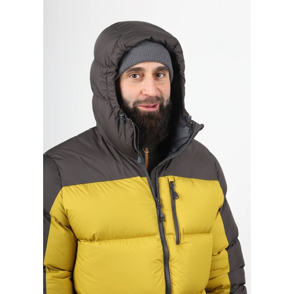 Пуховик Сплав Michigan т.серый/желтый