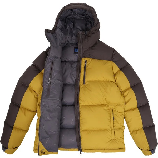 Пуховик Сплав Michigan т.серый/желтый