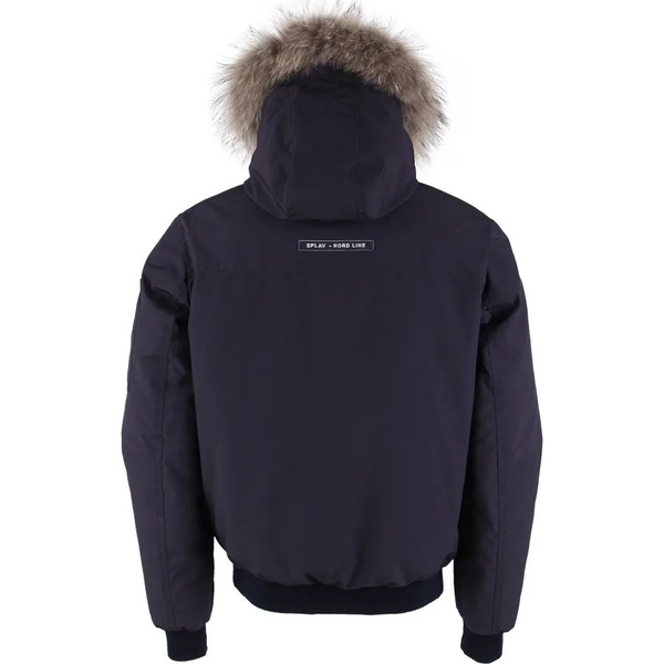 Пуховик Сплав Nares темно-синяя