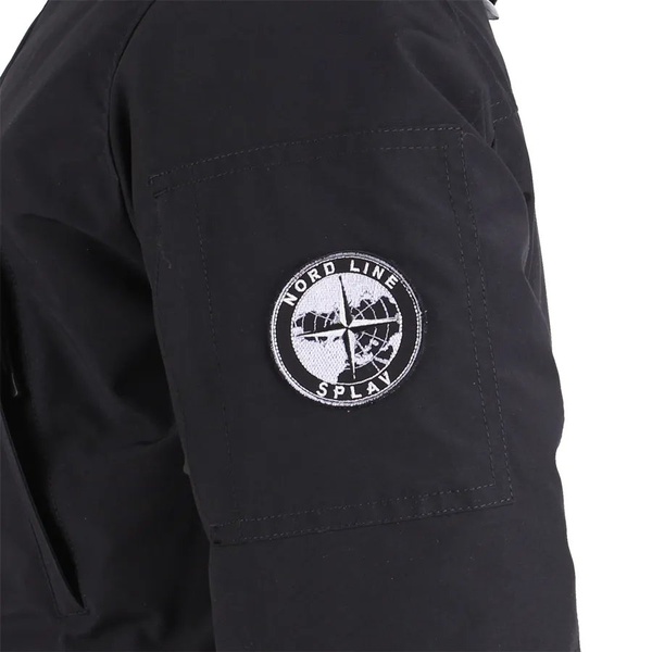 Пуховик Сплав Nares черный