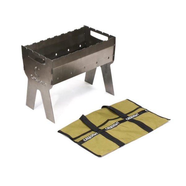 Мангал складной Следопыт фигурный (в сумке)