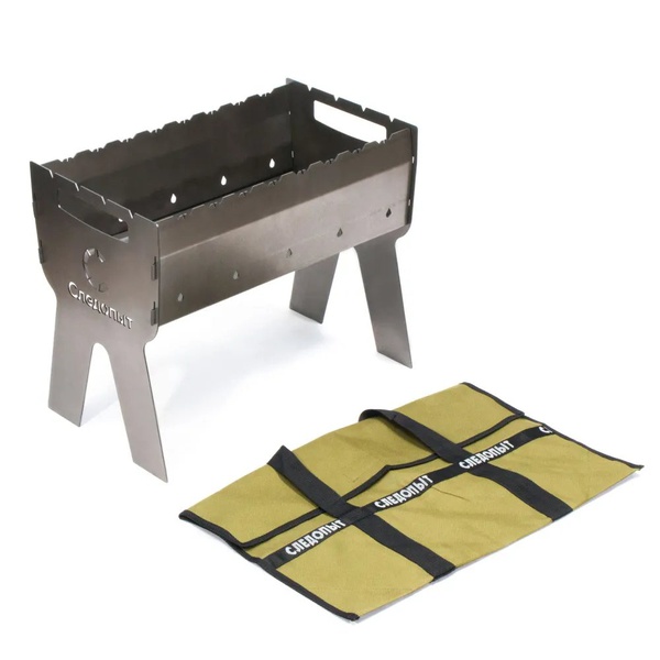 Мангал складной Следопыт фигурный (в сумке)