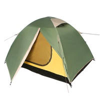 Палатка BTrace Scout 2+ зеленый/бежевый